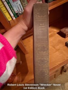 Robert-Louis-Stevenson-Wrecker-Novel-first-Edition-Book