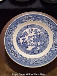 Royal-China-Willow-Ware-Plate