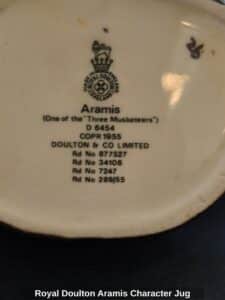 Royal-Doulton-Aramis-Character-Jug-second-image