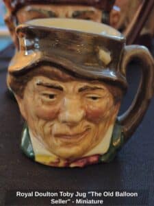 Royal-Doulton-Toby-Jug-The-Old-Balloon-Seller-Miniature