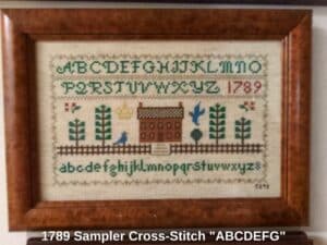 Sampler-Cross-Stitch-ABCDEFG