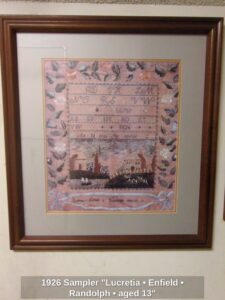 Sampler-Lucretia-Enfield-Randolph-aged