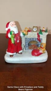 Santa-Claus-with-Fireplace-and-Teddy-Bears-Figurine