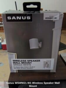 Sanus-WSWM-W-Wireless-Speaker-Wall-Mount