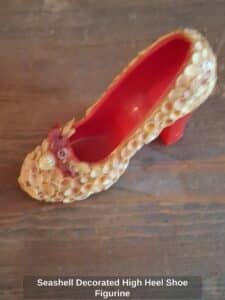Seashell-Decorated-High-Heel-Shoe-Figurine
