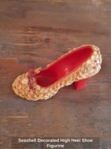 Seashell-Decorated-High-Heel-Shoe-Figurine-second-image