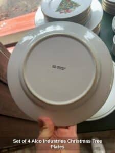 Set-of-Alco-Industries-Christmas-Tree-Plates-second-image