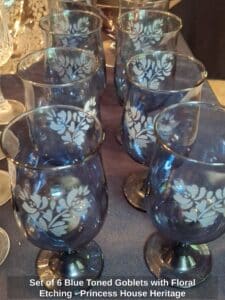 Set-of-Blue-Toned-Goblets-with-Floral-Etching-Princess-House-Heritage