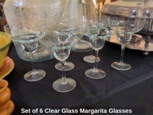 Set-of-Clear-Glass-Margarita-Glasses