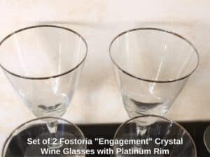 Set-of-Fostoria-Engagement-Crystal-Wine-Glasses-with-Platinum-Rim
