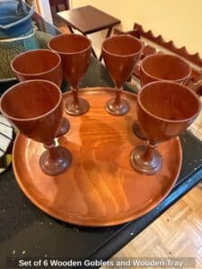Set-of-Wooden-Goblets-and-Wooden-Tray-second-image