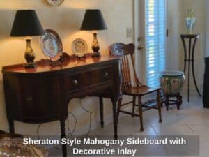 Sheraton-Style-Mahogany-Sideboard-with-Decorative-Inlay
