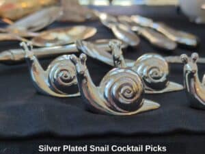 Silver-Plated-Snail-Cocktail-Picks-second-image