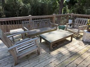 Smith-Hawken-Teak-Outdoor-Furniture-Set