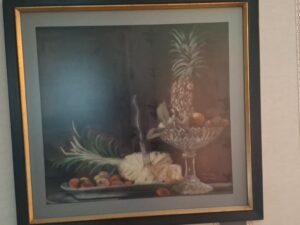 Still-Life-with-Pineapple-and-Crystal-Compote