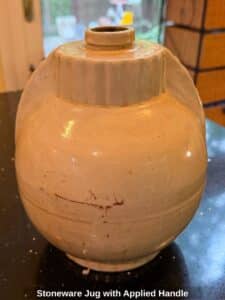 Stoneware-Jug-with-Applied-Handle