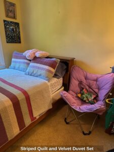 Striped-Quilt-and-Velvet-Duvet-Set