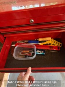 TASK-FORCE-Red-Drawer-Rolling-Tool-Chest-with-Assorted-Tools-fourth-image