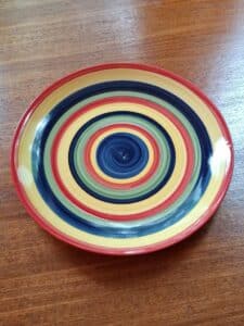 Tabletops-Unlimited-Swirl-Multicolor-Dinner-Plate