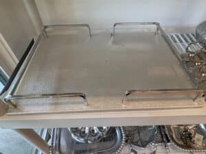 Textured-Glass-and-Chrome-Tray