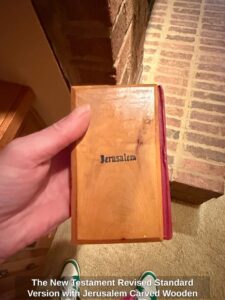 The-New-Testament-Revised-Standard-Version-with-Jerusalem-Carved-Wooden-Cover-third-image