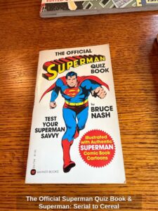 The-Official-Superman-Quiz-Book-Superman-Serial-to-Cereal