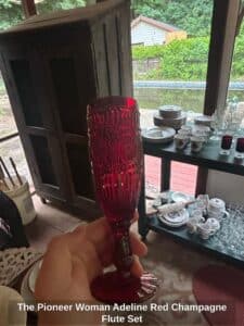 The-Pioneer-Woman-Adeline-Red-Champagne-Flute-Set-third-image