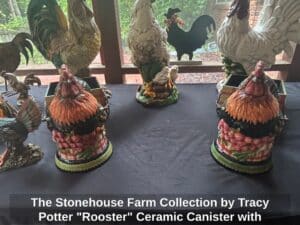 The-Stonehouse-Farm-Collection-by-Tracy-Potter-Rooster-Ceramic-Canister-with-Box