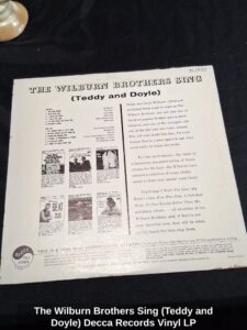 The-Wilburn-Brothers-Sing-Teddy-and-Doyle-Decca-Records-Vinyl-LP-second-image