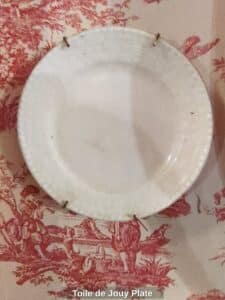 Toile-de-Jouy-Plate
