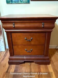 Traditional-Cherry-Finish-Drawer-Nightstand
