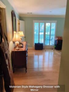 Victorian-Style-Mahogany-Dresser-with-Mirror