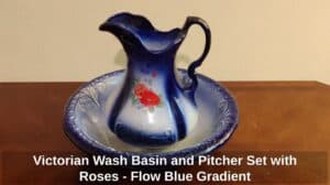 Victorian-Wash-Basin-and-Pitcher-Set-with-Roses-Flow-Blue-Gradient
