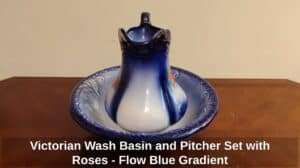 Victorian-Wash-Basin-and-Pitcher-Set-with-Roses-Flow-Blue-Gradient-third-image