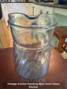 Vintage-Anchor-Hocking-Blue-Swirl-Glass-Pitcher-third-image