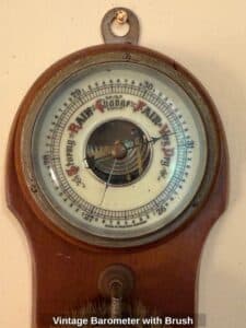 Vintage-Barometer-with-Brush-second-image