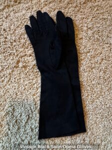 Vintage-Black-Satin-Opera-Gloves