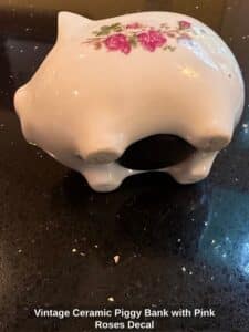 Vintage-Ceramic-Piggy-Bank-with-Pink-Roses-Decal-fourth-image