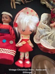 Vintage-Christmas-Dolls-Santa-and-Elf-or-Angel