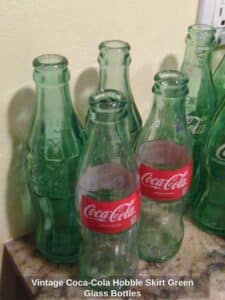 Vintage-Coca-Cola-Hobble-Skirt-Green-Glass-Bottles-second-image