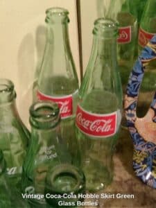 Vintage-Coca-Cola-Hobble-Skirt-Green-Glass-Bottles-third-image