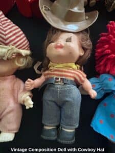 Vintage-Composition-Doll-with-Cowboy-Hat
