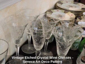 Vintage-Etched-Crystal-Wine-Glasses-Seneca-Art-Deco-Pattern-second-image