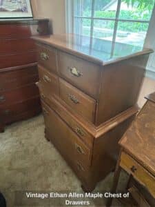 Vintage-Ethan-Allen-Maple-Chest-of-Drawers-third-image