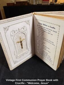 Vintage-First-Communion-Prayer-Book-with-Crucifix-Welcome-Jesus-second-image