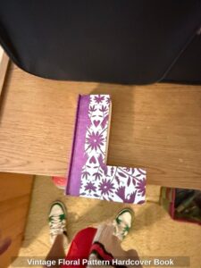Vintage-Floral-Pattern-Hardcover-Book-second-image