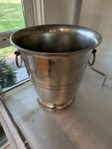 Vintage-French-Pewter-Ice-Bucket-with-Ring-Handles