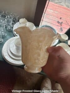 Vintage-Frosted-Glass-Lamp-Shade