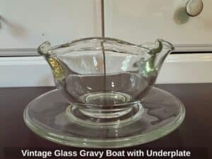Vintage-Glass-Gravy-Boat-with-Underplate