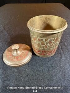 Vintage-Hand-Etched-Brass-Container-with-Lid-second-image